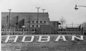 "The giant sign was a gift from the Class of 1967." "AKRON BEACON JOURNAL FILE PHOTO"